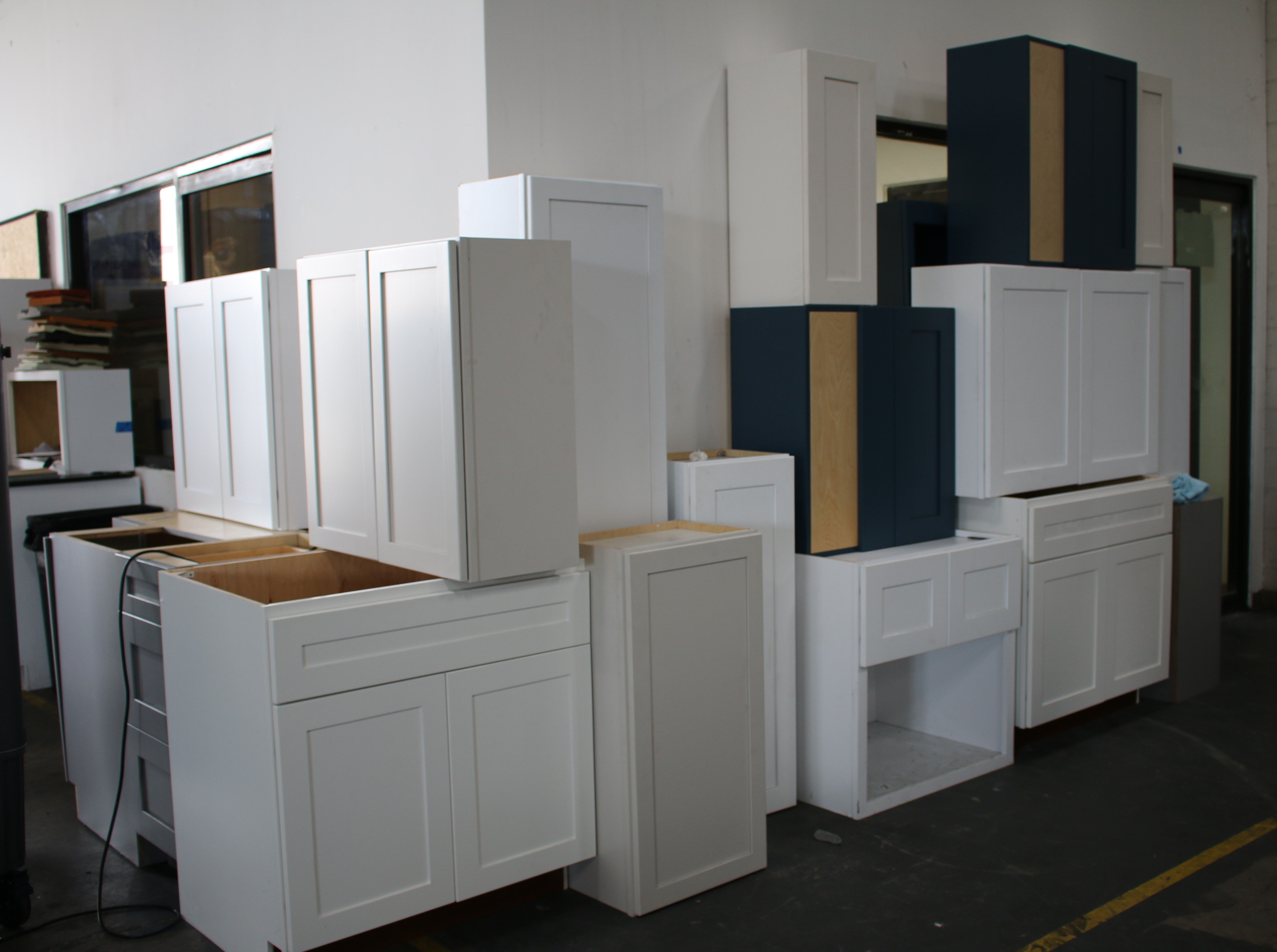 Modular White Shaker Kitchen Cabinet Collection (Base, Wall & Specialty Units)