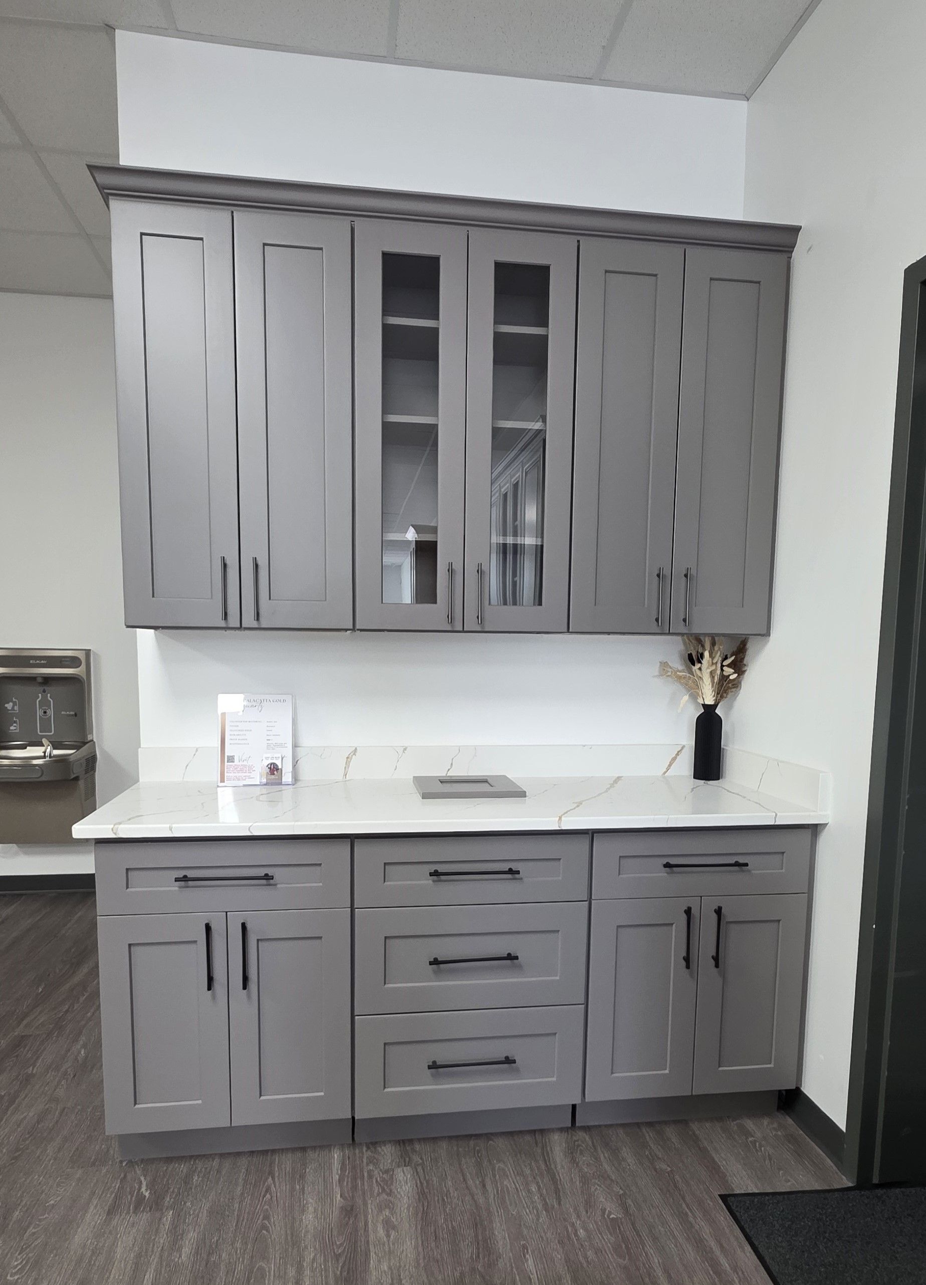 Modern Slate Grey Shaker Buffet & Coffee Bar Unit