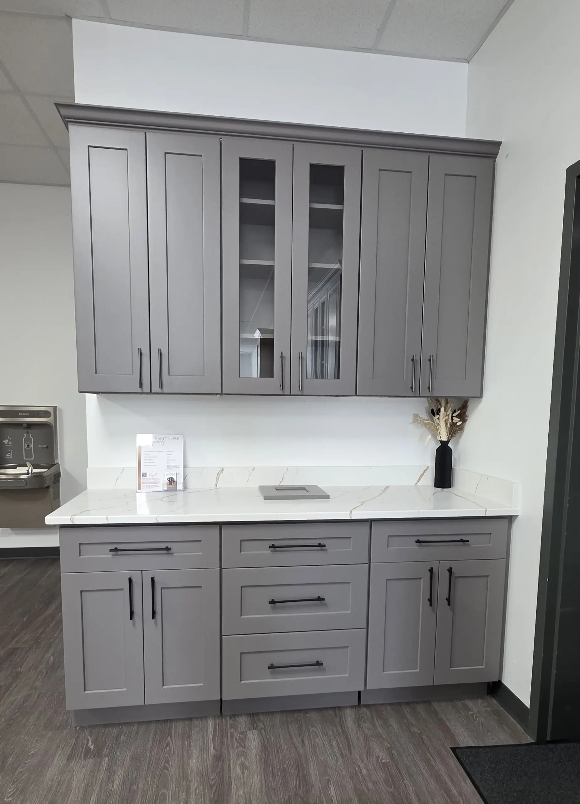 Modern Slate Grey Shaker Buffet & Coffee Bar Unit