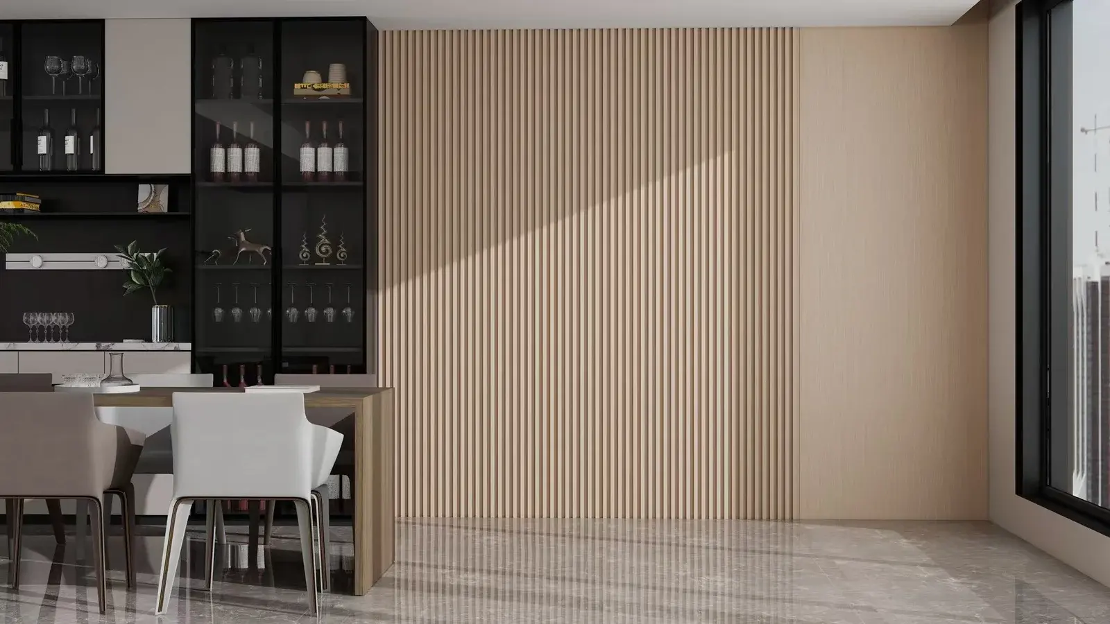 C-16 WPC Fluted Wall Panel