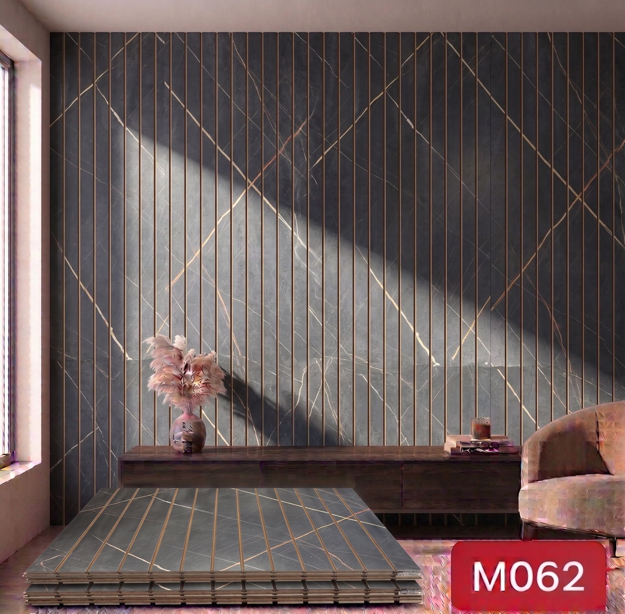 M062 MDF Slat Wall Panel