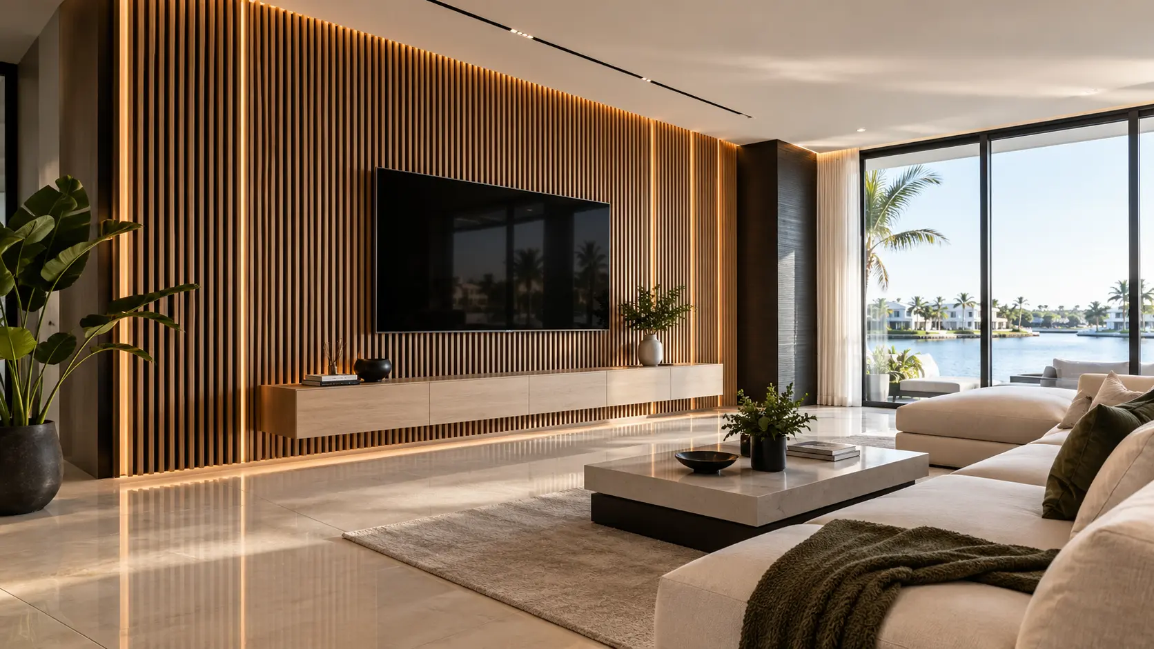 The Master Guide to Acoustic Slat Wall Panels: How to Silence Room Echoes and Style Modern Florida Spaces (DIY Steps, NRC Ratings & 2026 Design Ideas)