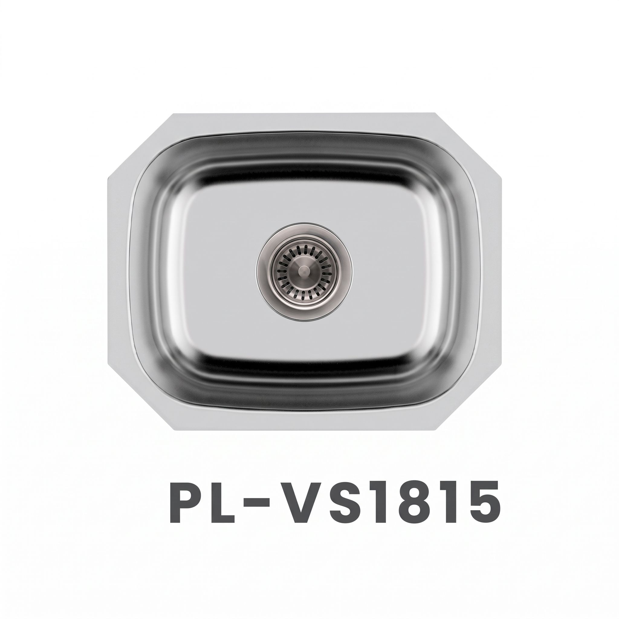 PL-VS1815 Stainless Steel Undermount Single Bowl Prep & Bar Sink