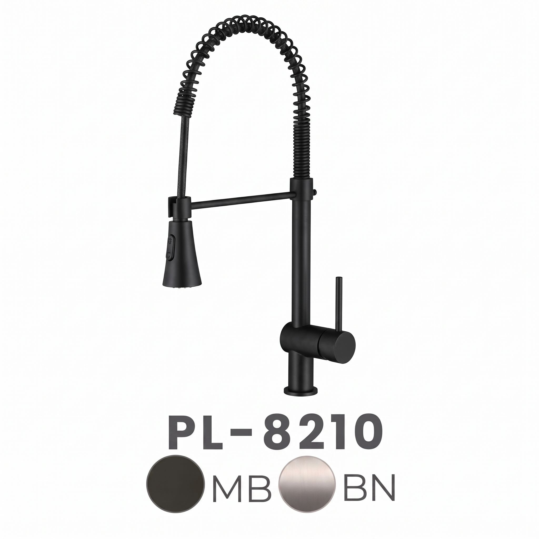 PL-8210 Commercial Style Pre-Rinse Spring Kitchen Faucet