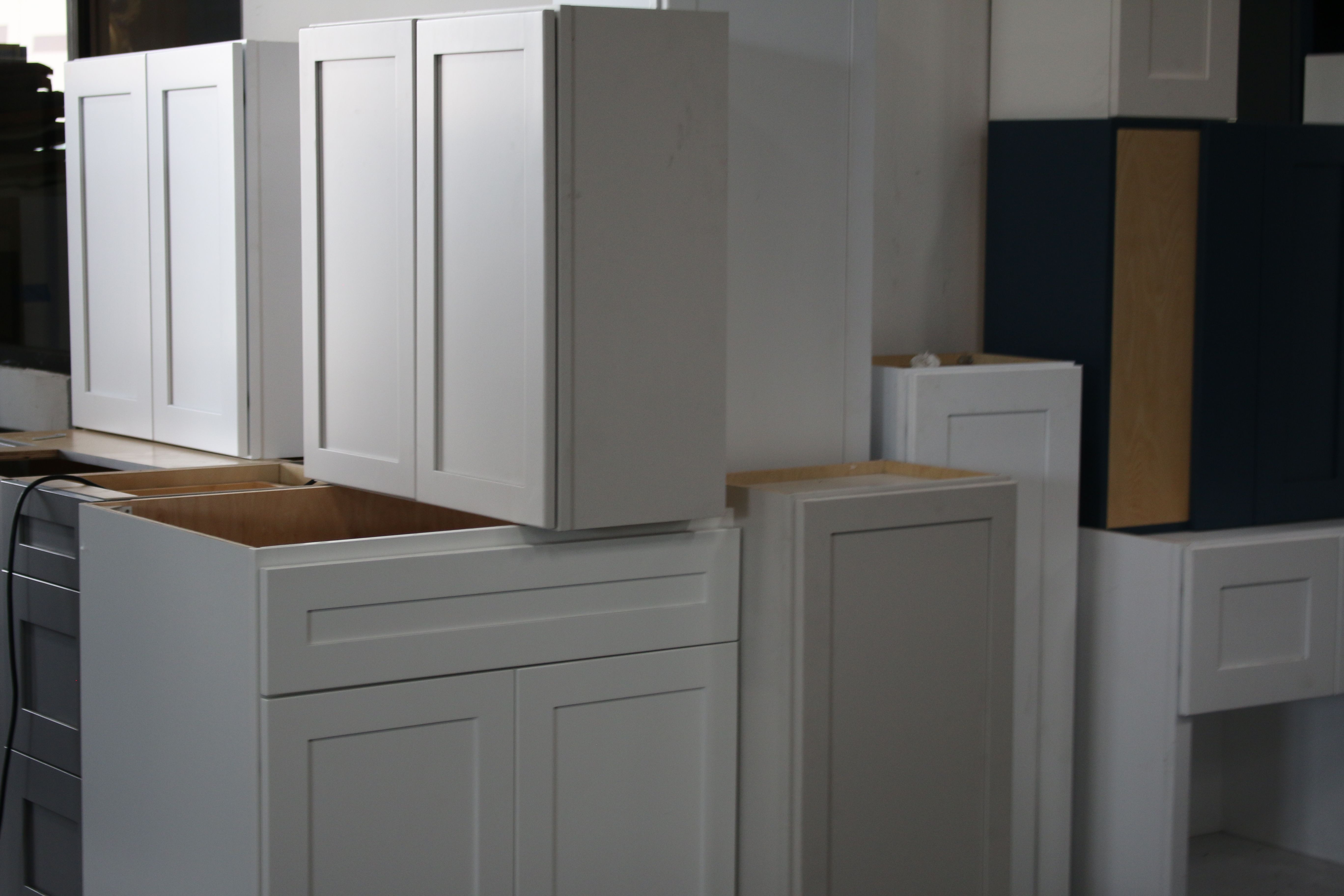 Modular White Shaker Kitchen Cabinet Collection (Base, Wall & Specialty Units) thumbnail 2