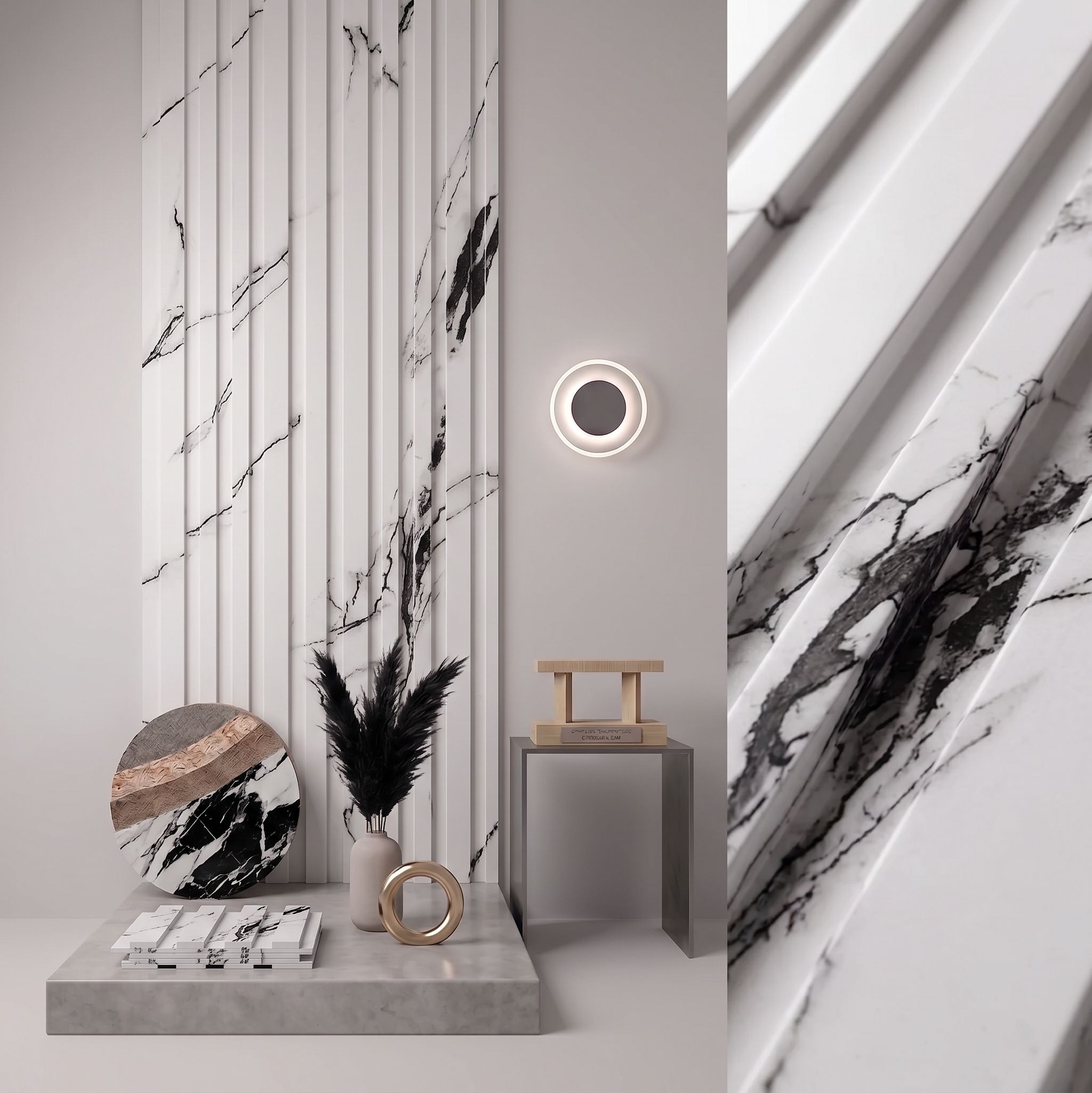 C-05 WPC Fluted Wall Panel