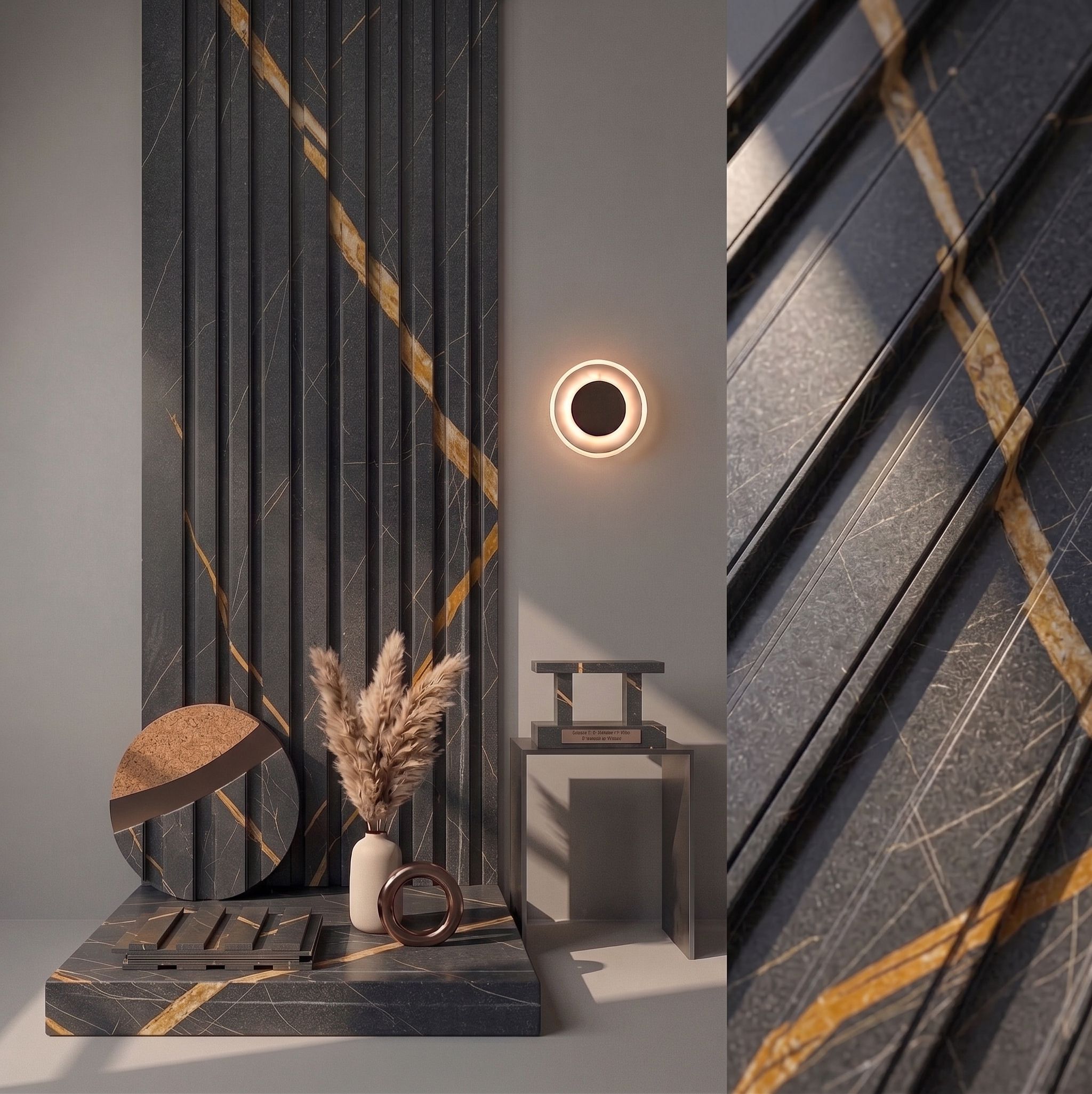 C-08 WPC Fluted Wall Panel