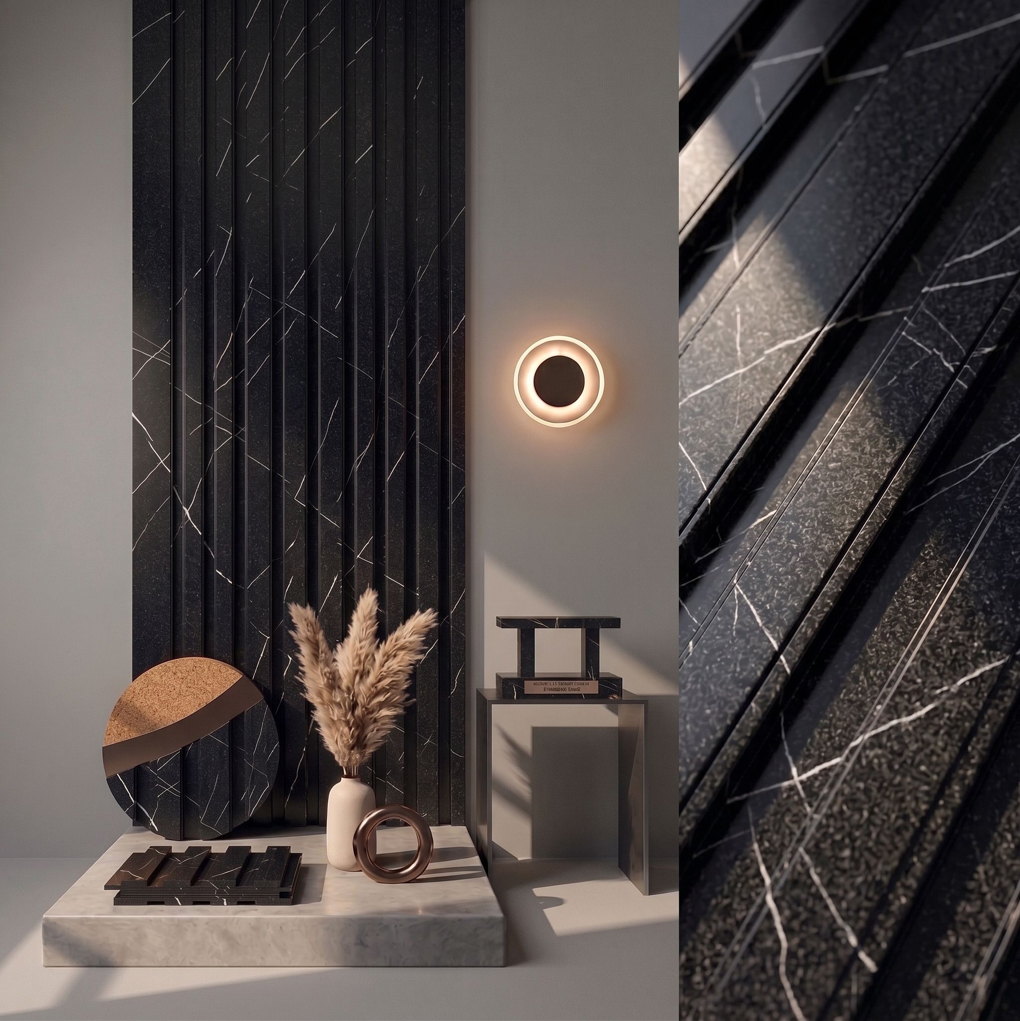 C-07 WPC Fluted Wall Panel