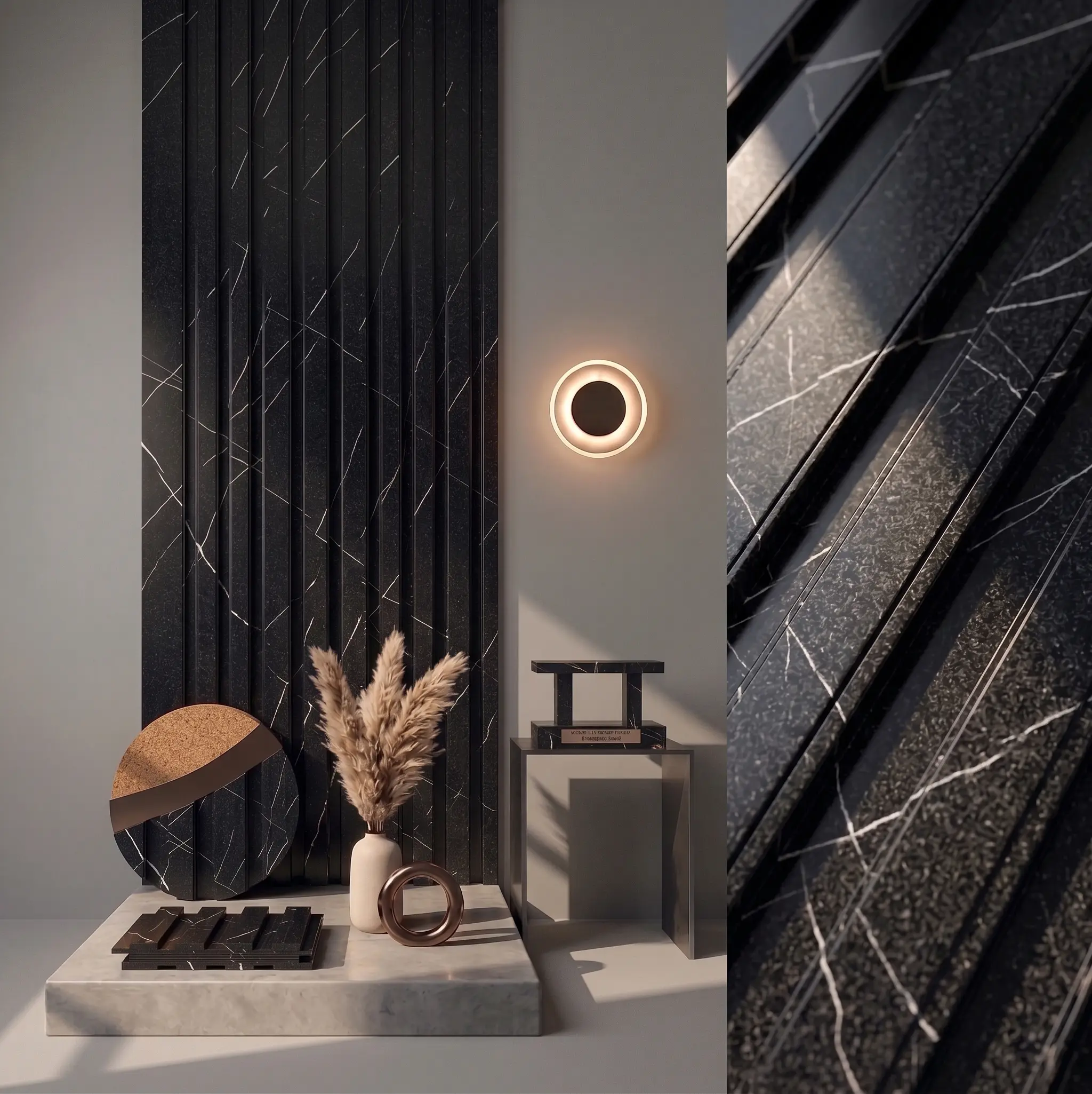 C-07 WPC Fluted Wall Panel