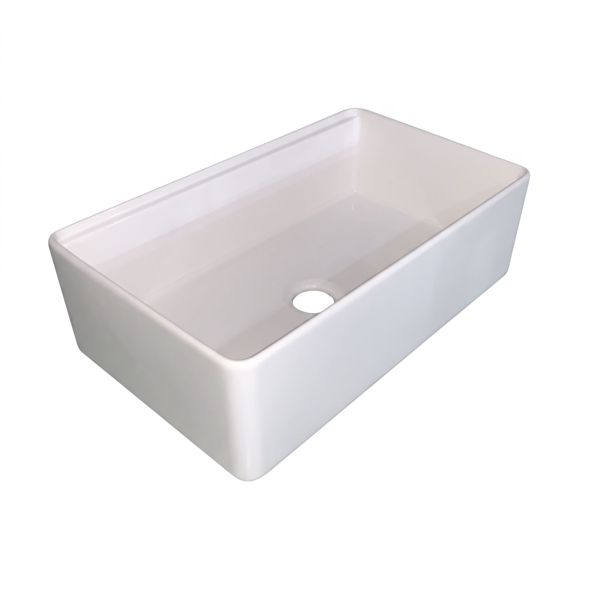 PL-FC3320WS Fireclay Apron Front Farmhouse Workstation Kitchen Sink