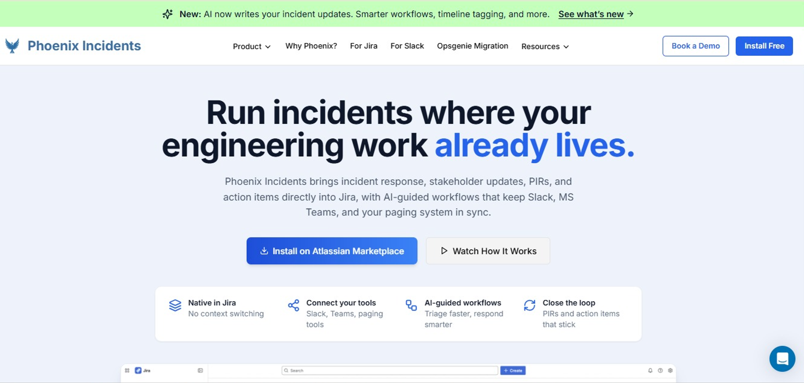phoenix incidents home page