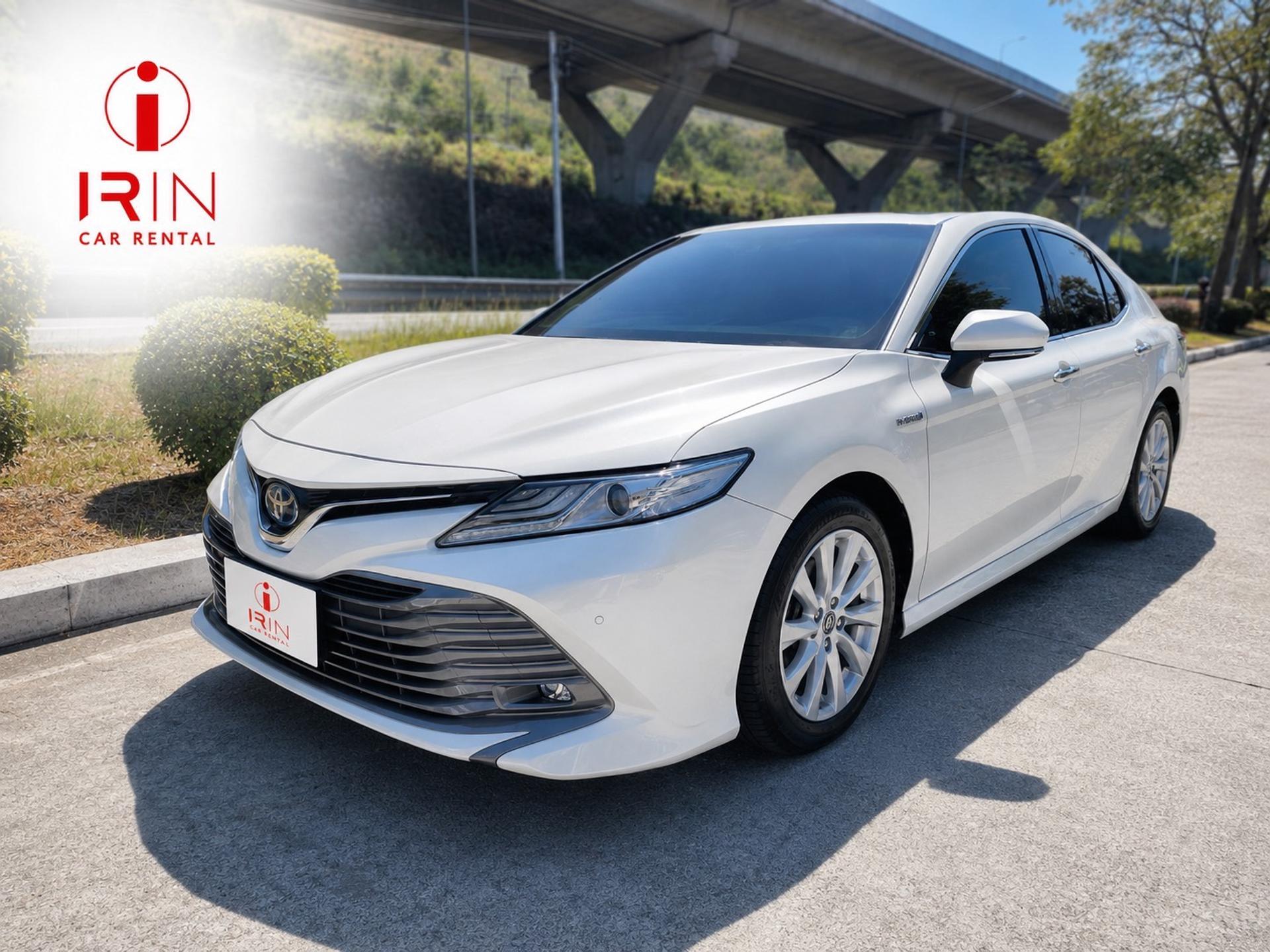 TOYOTA Camry 2.5 hybrid premium rental car — Irin Car Rent Saraburi