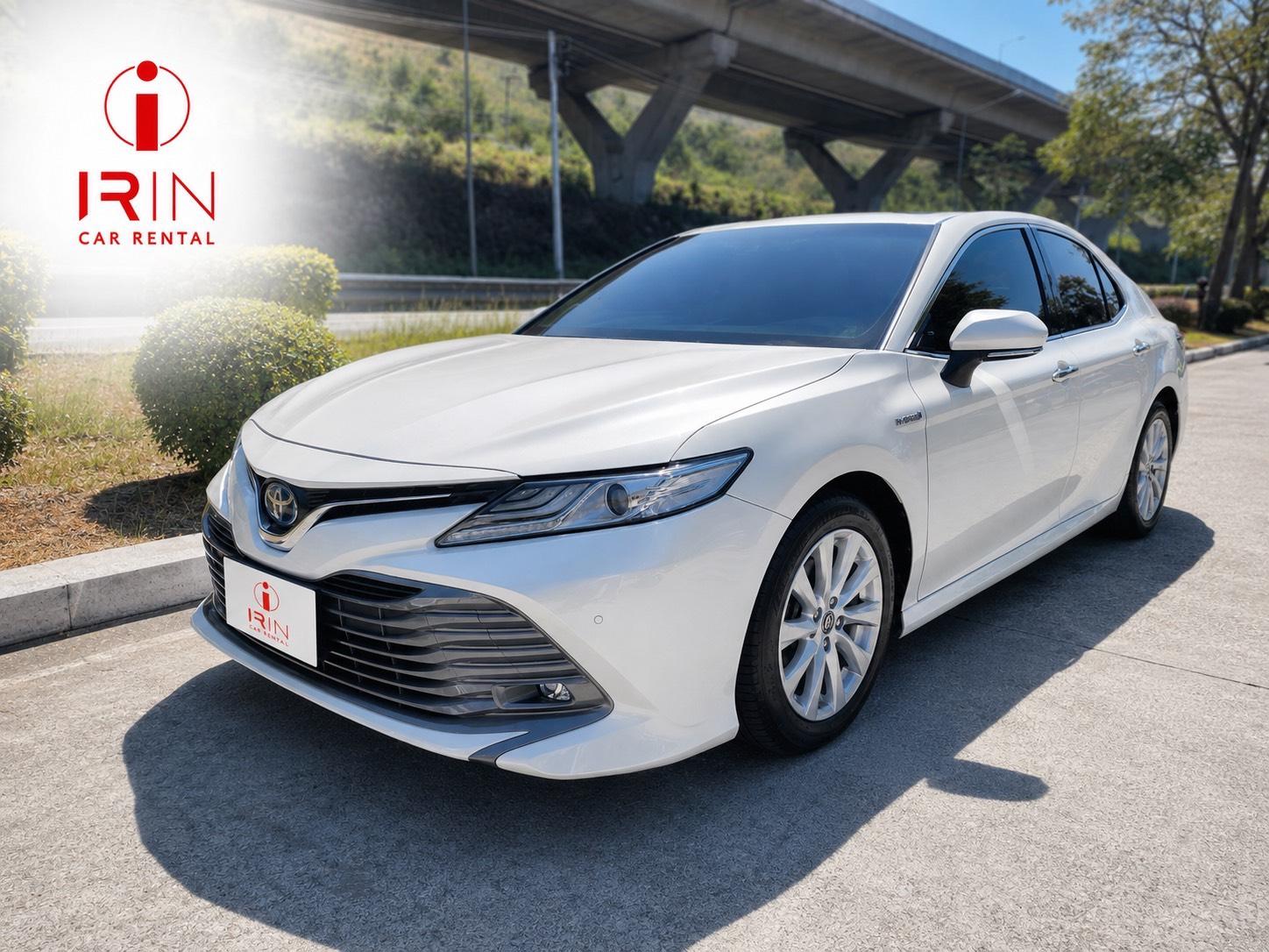 TOYOTA Camry 2.5 hybrid premium rental car — Irin Car Rent Saraburi
