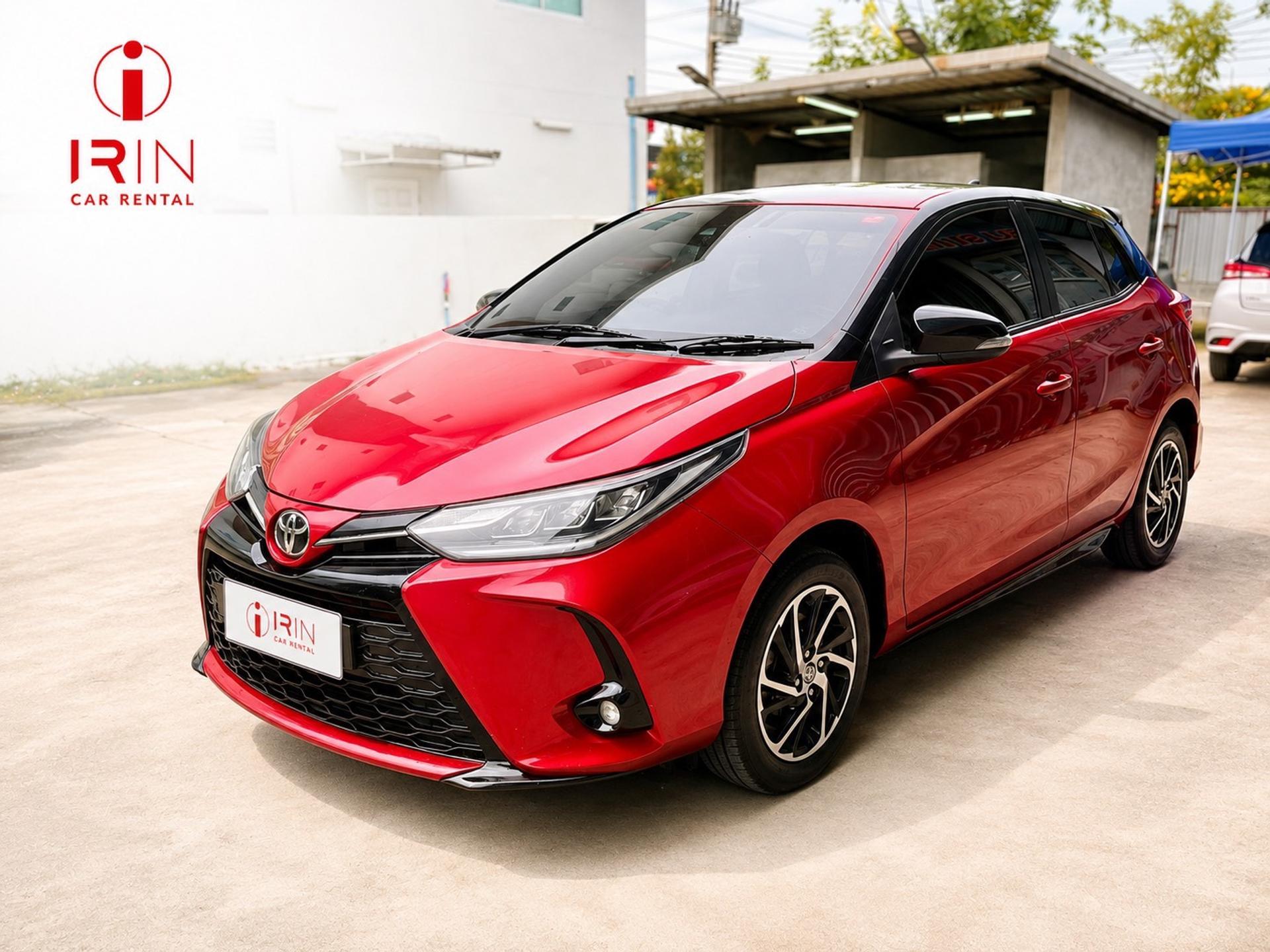 TOYOTA YARIS rental car — Irin Car Rent Saraburi