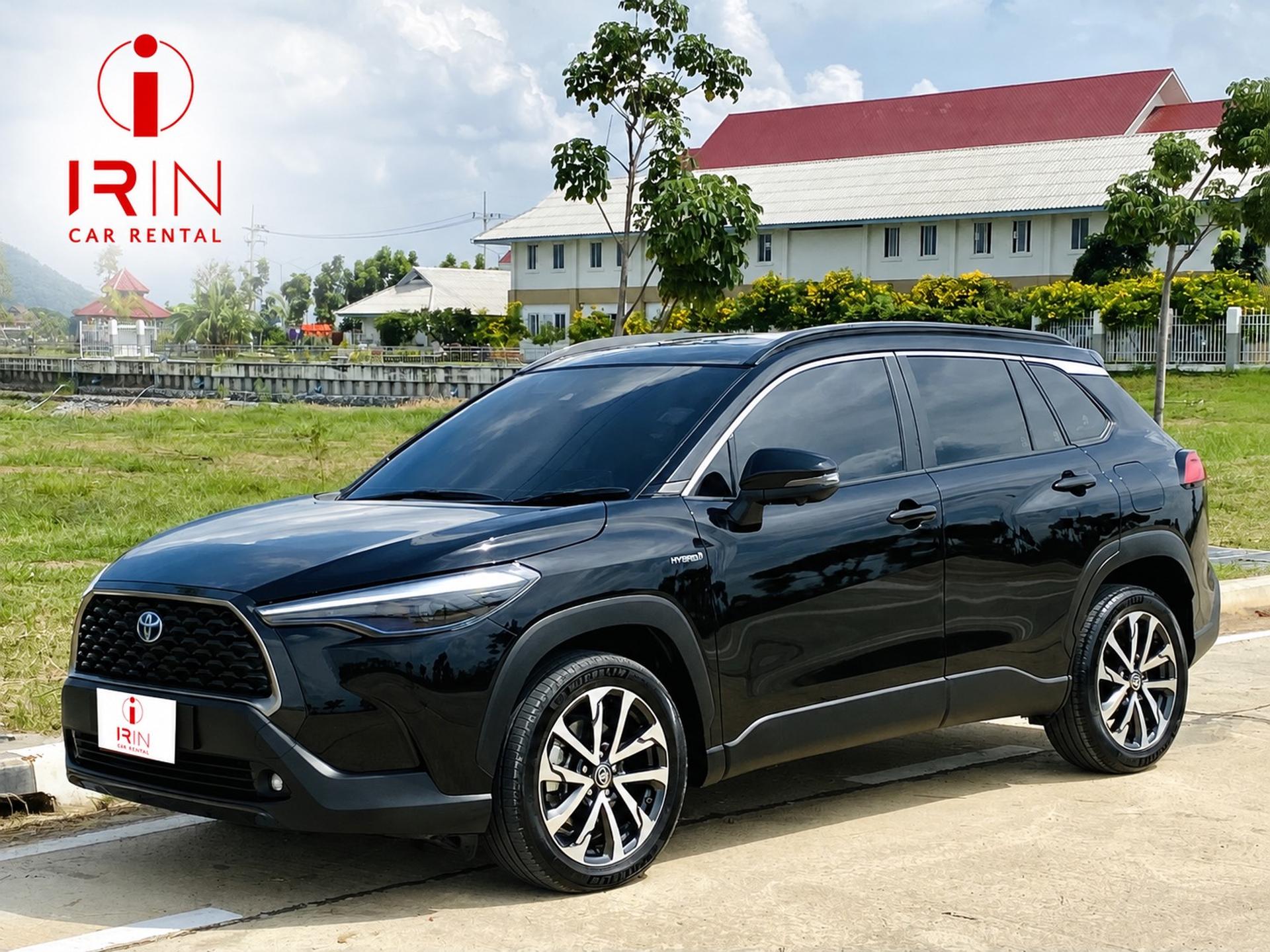 TOYOTA corolla cross hybrid rental car — Irin Car Rent Saraburi