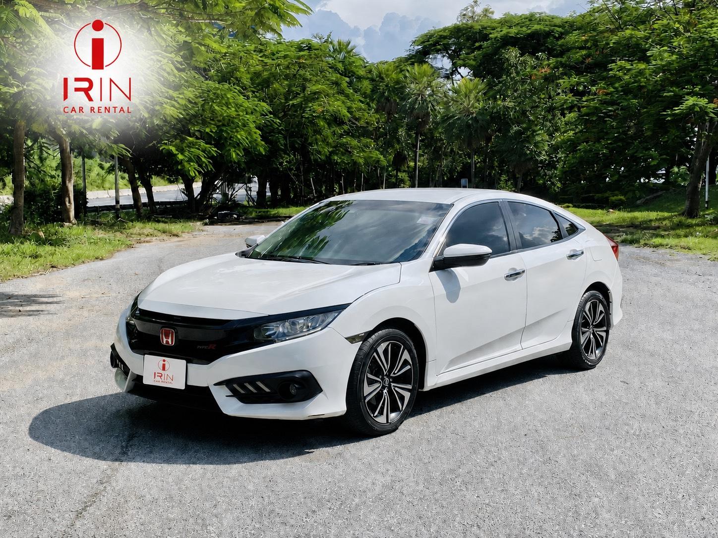 HONDA civic FC rental car — Irin Car Rent Saraburi