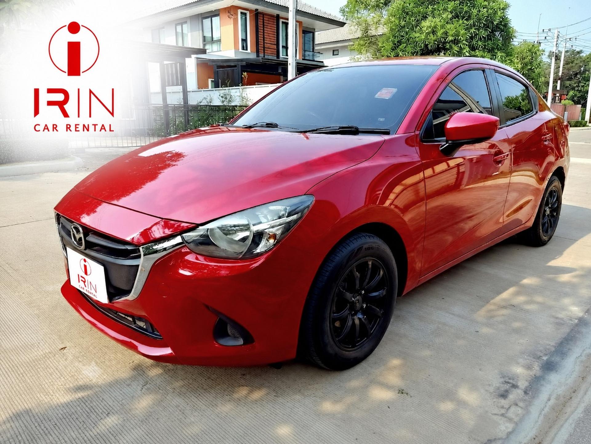 MAZDA 2 Sedan Skyactiv rental car — Irin Car Rent Saraburi