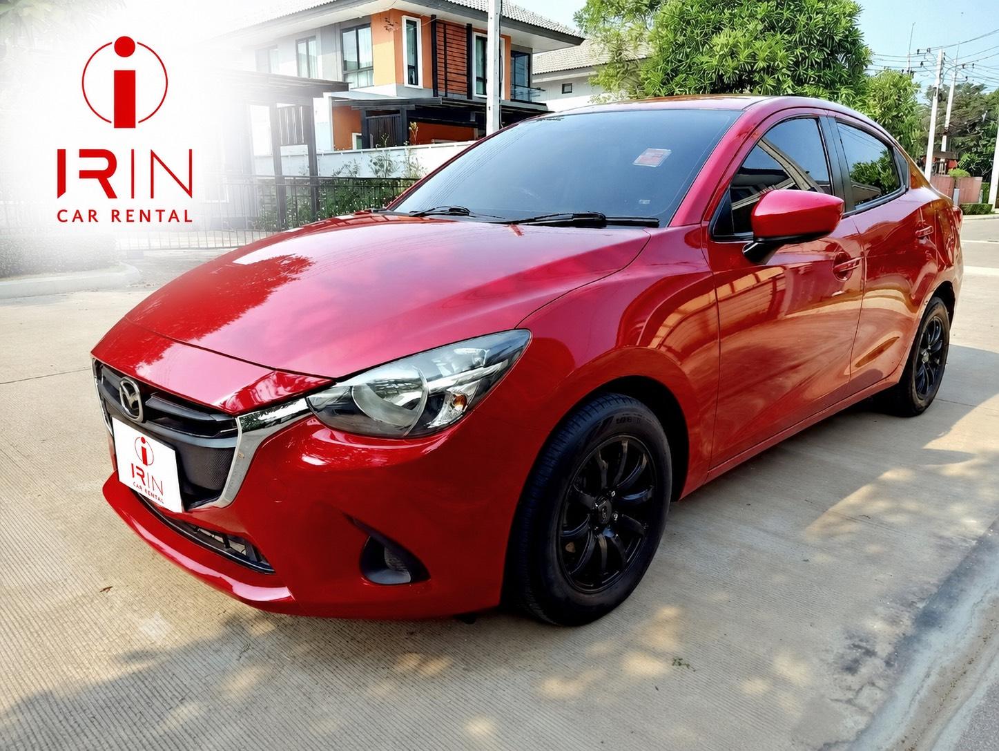 MAZDA 2 Sedan Skyactiv rental car — Irin Car Rent Saraburi