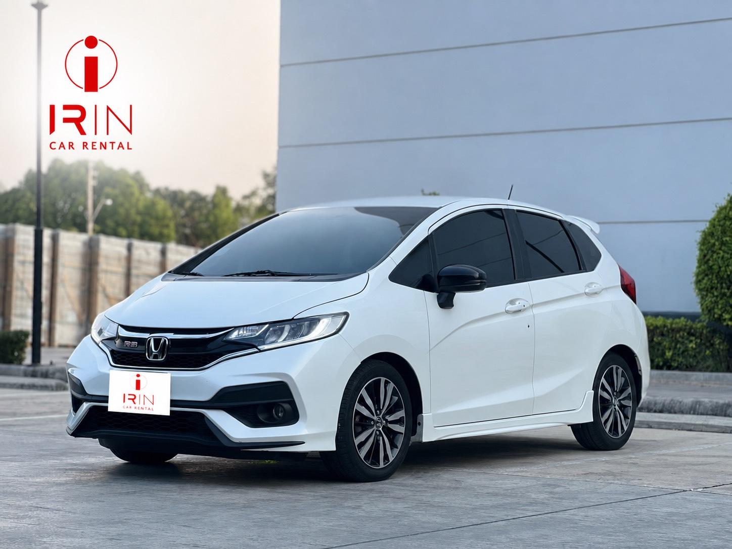 HONDA Jazz rental car — Irin Car Rent Saraburi