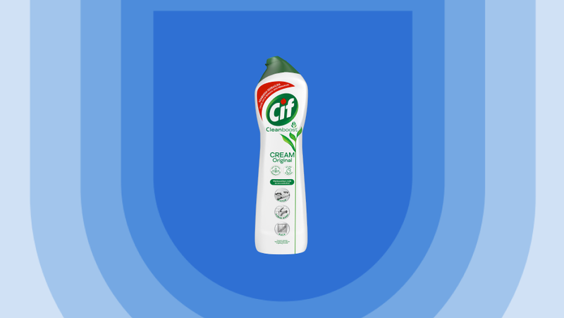 A range of CIF products displayed against an illustrated blue shield background.