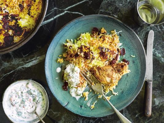 Dishoom's Chicken Berry Britannia Biryani