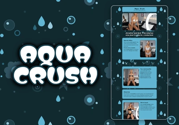 Aqua Crush Chaturbate theme