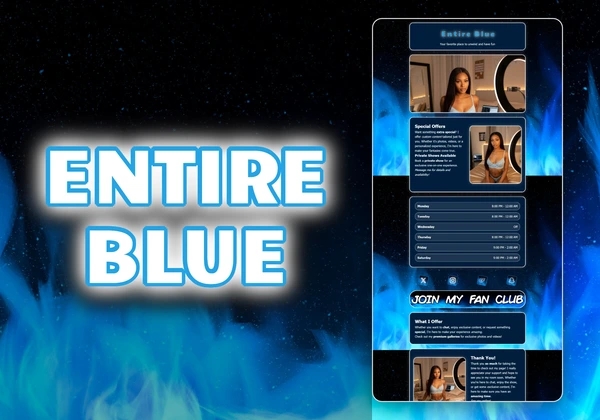 Entire Blue Chaturbate theme