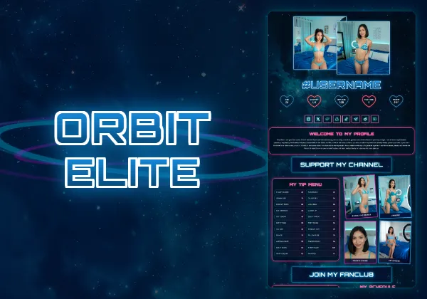 Orbit Elite — Pro exclusive Chaturbate theme