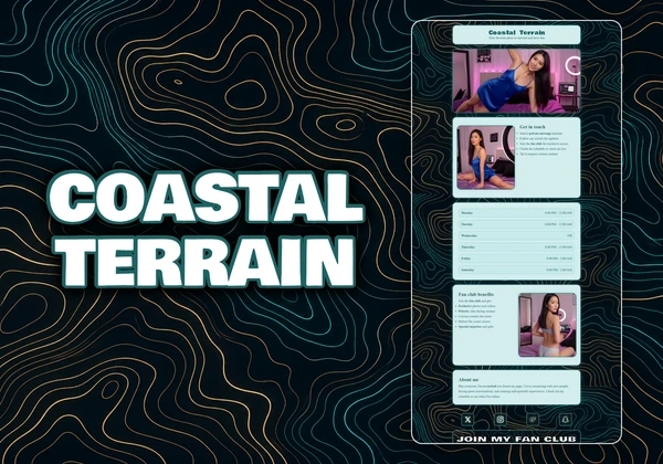 Coastal Terrain Chaturbate theme