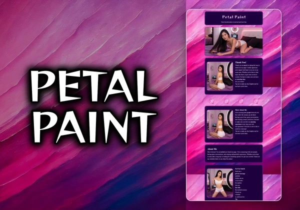 Petal Paint Chaturbate theme
