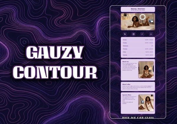 Gauzy Contour Chaturbate theme
