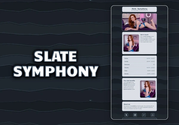 Slate Symphony Chaturbate theme