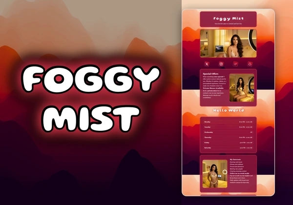 Foggy Mist Chaturbate theme
