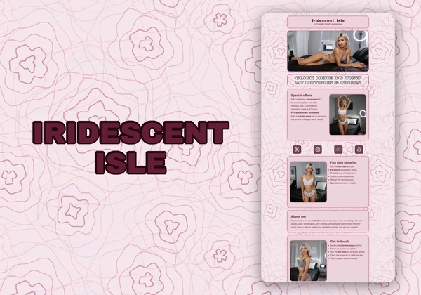 Iridescent Isle Chaturbate theme