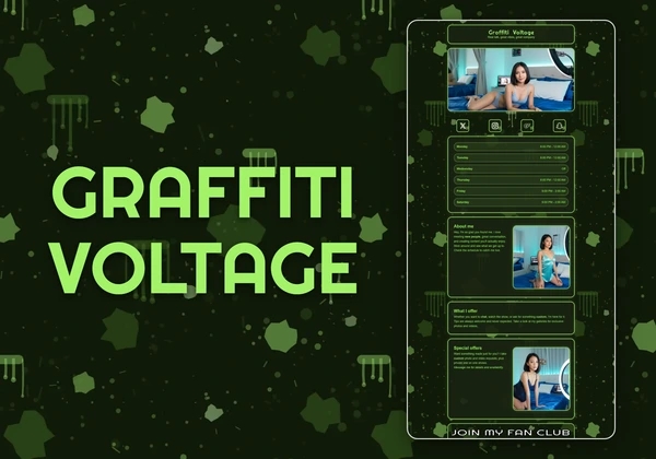 Graffiti Voltage Chaturbate theme