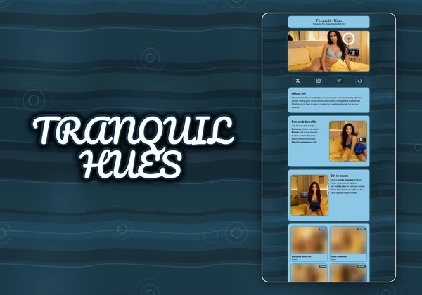 Tranquil Hues Chaturbate theme