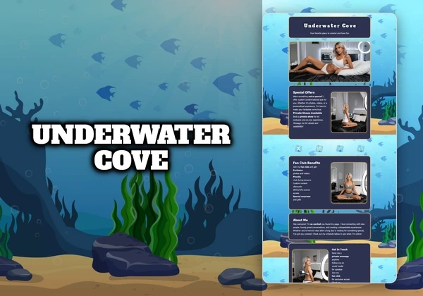 Underwater Cove Chaturbate theme