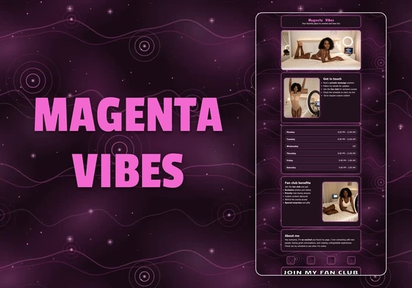 Magenta Vibes Chaturbate theme