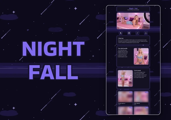 Night Fall Chaturbate theme