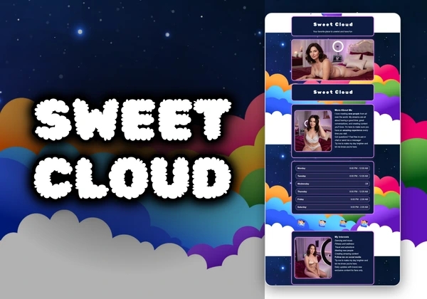 Sweet Cloud Chaturbate theme