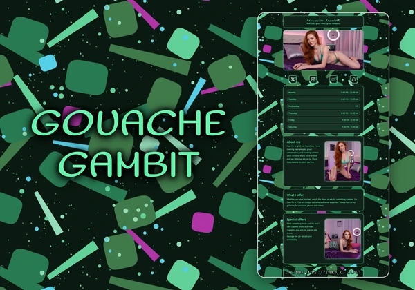Gouache Gambit Chaturbate theme