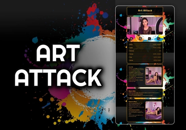 Art Attack Chaturbate theme