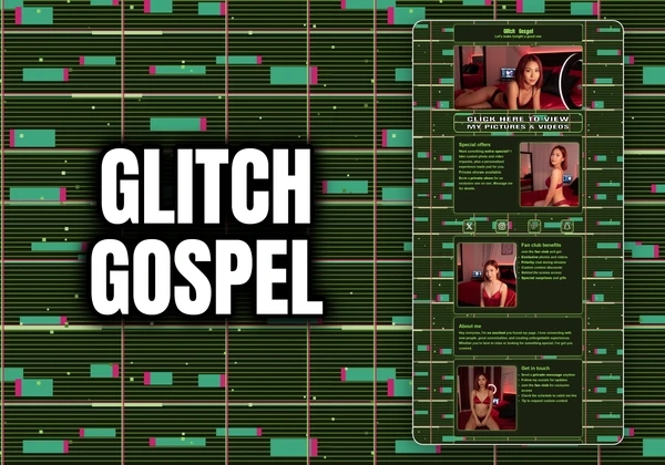 Glitch Gospel Chaturbate theme