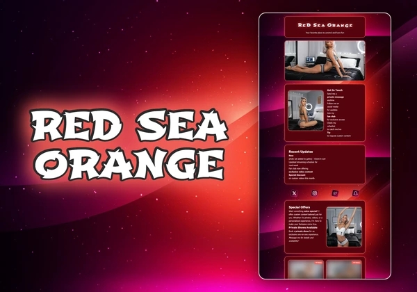 Red Sea Orange Chaturbate theme