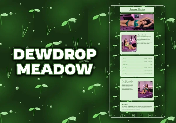 Dewdrop Meadow Chaturbate theme
