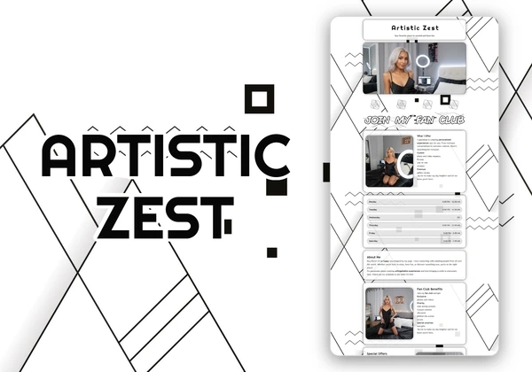 Artistic Zest Chaturbate theme