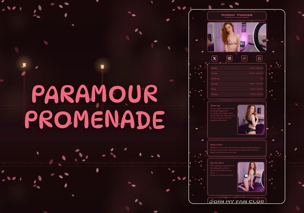 Paramour Promenade Chaturbate theme
