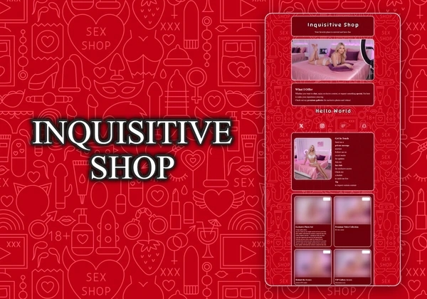 Inquisitive Shop Chaturbate theme
