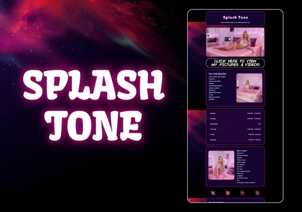 Splash Tone Chaturbate theme