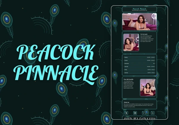 Peacock Pinnacle Chaturbate theme